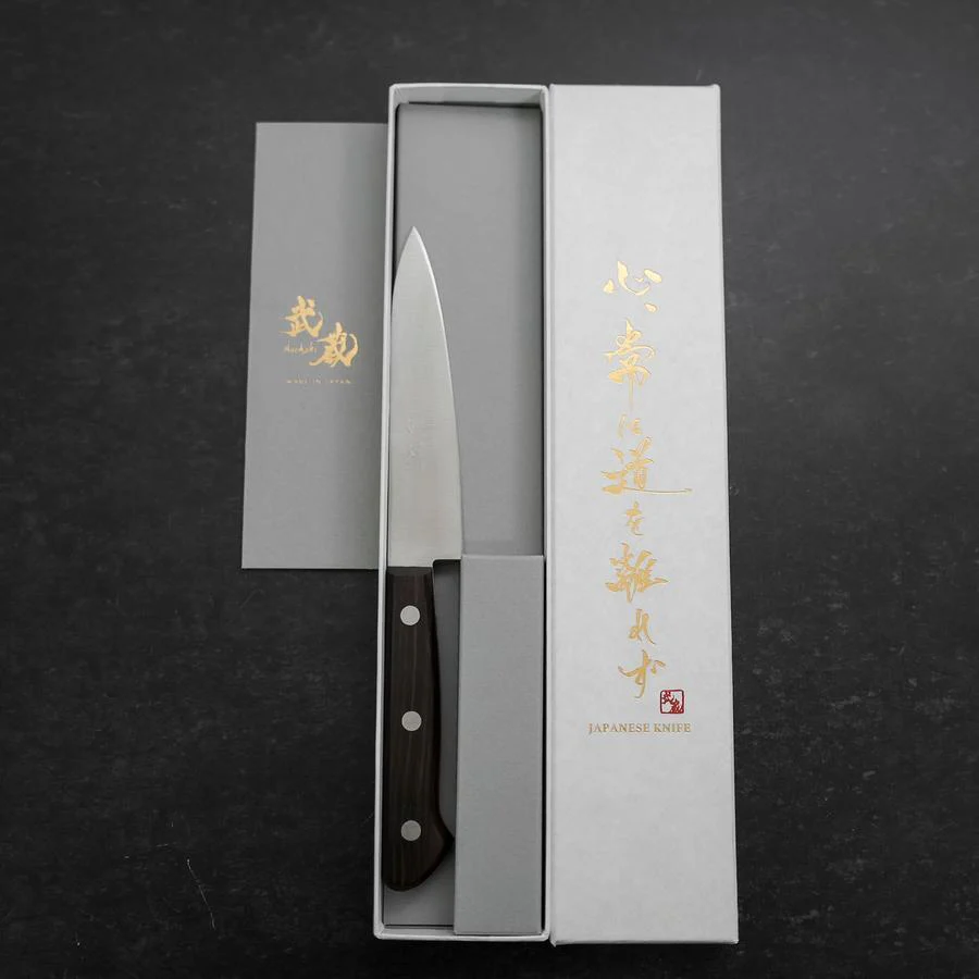 Petty SK-Stahl Poliert Brauner Westlicher Rosenholz Griff 120mm - Image 8