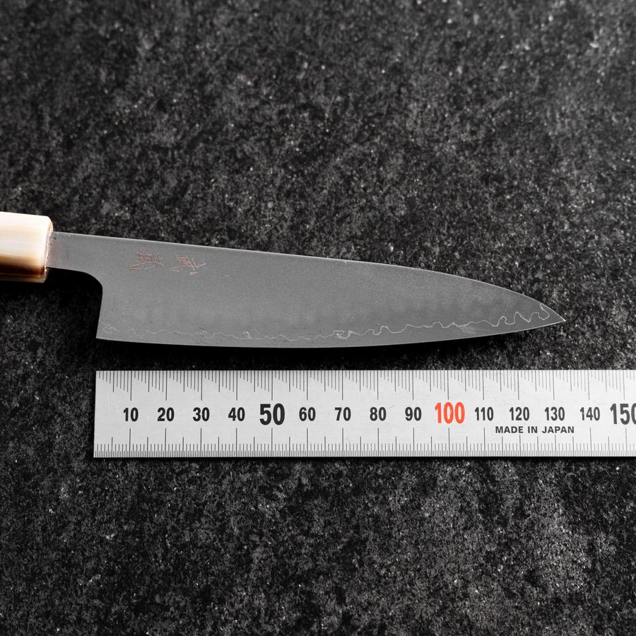 Petty SLD Kagami Büffelhorn und Dunkel-Rosa Ahornholz Griff 130mm - Image 7