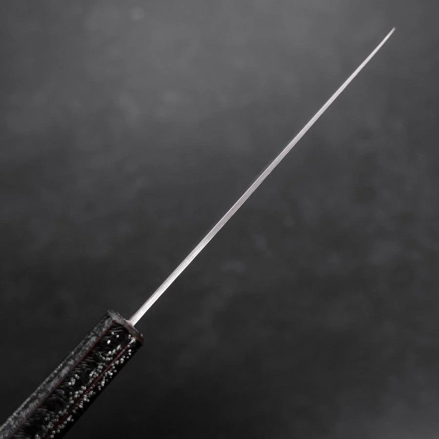 Petty SLD Wellen Nickel Damast Silber-Muster Urushi Griff 135mm - Image 5