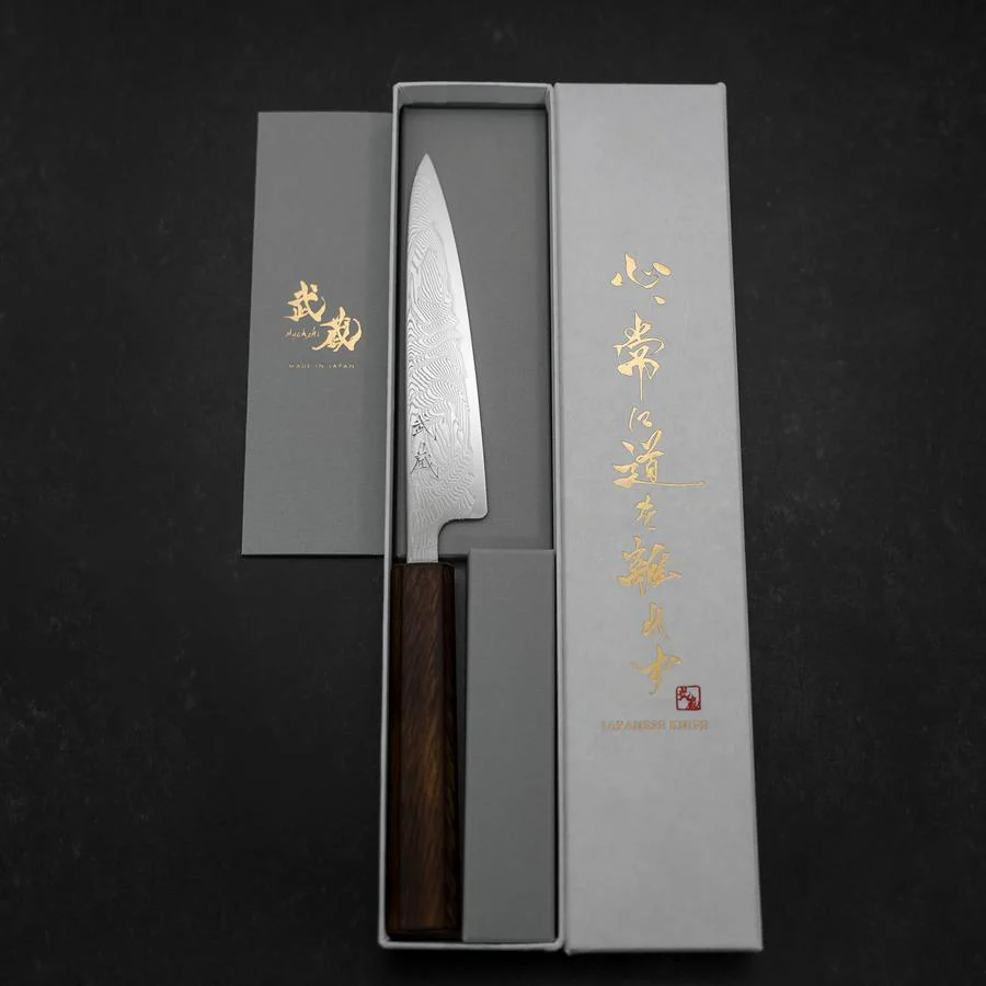 Petty SLD Wellen Nickel Damast Sumi Urushi Griff 135mm - Image 8