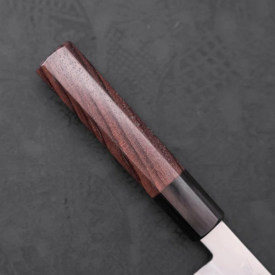 Petty Aogami Super Edelstahlummantelung Poliert Rosenholz Griff 150mm - Image 6