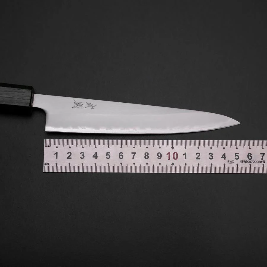 Petty Edelstahlummantelung White Steel #1 Poliert Grüner Urushi Griff 150mm - Image 6