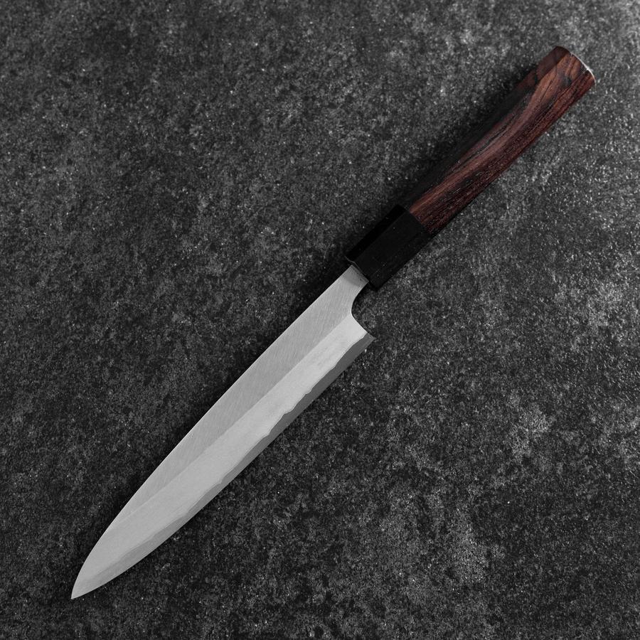 Petty Edelstahlummantelung White Steel #2 Poliert Büffelhorn und Ebenholz Griff 170mm - Image 2