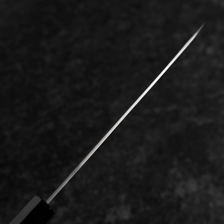 Petty Edelstahlummantelung White Steel #2 Poliert Büffelhorn und Ebenholz Griff 170mm - Image 5