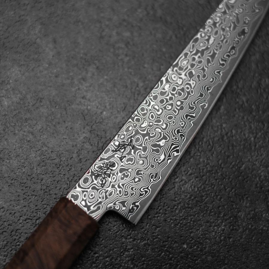 Petty VG-10 Damast Brauner Birkenholz Griff 135mm - Image 3