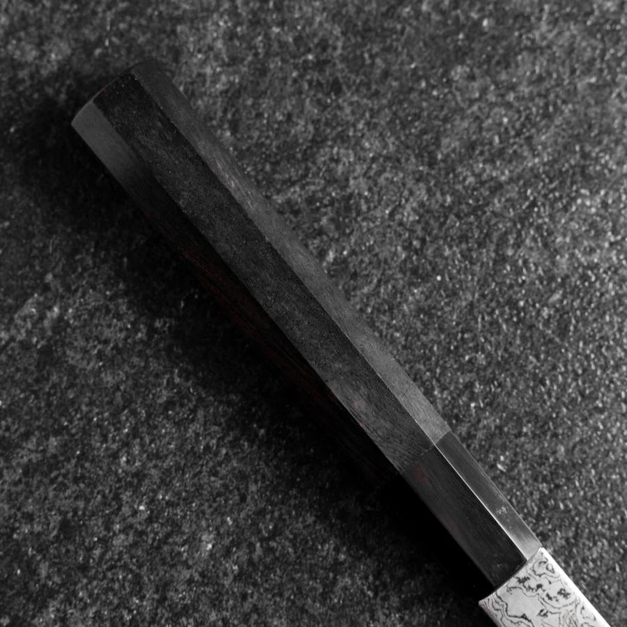 Petty VG-10 Damast Büffelhorn und Ebenholz Griff 105mm - Image 6