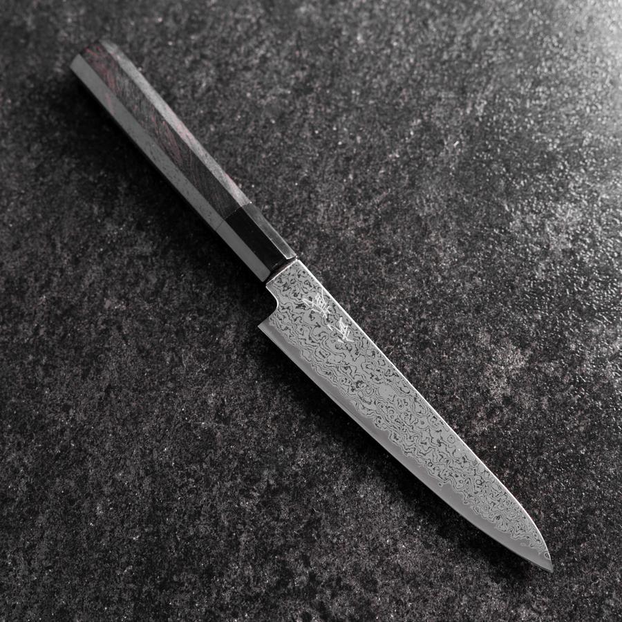 Petty VG-10 Damast Büffelhorn und Ebenholz Griff 150mm