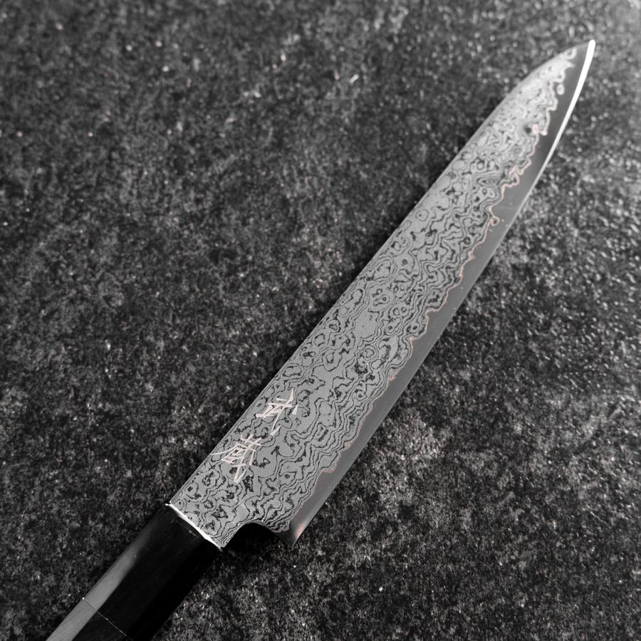 Petty VG-10 Damast Büffelhorn und Ebenholz Griff 150mm - Image 3