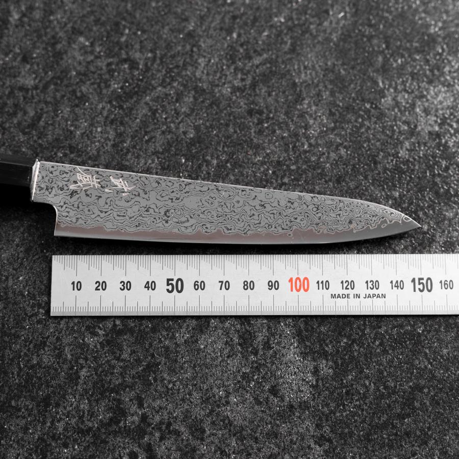 Petty VG-10 Damast Büffelhorn und Ebenholz Griff 150mm - Image 7