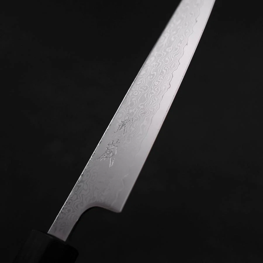 Petty VG-10 Damast Dunkelblauer Urushi Griff 140mm - Image 3