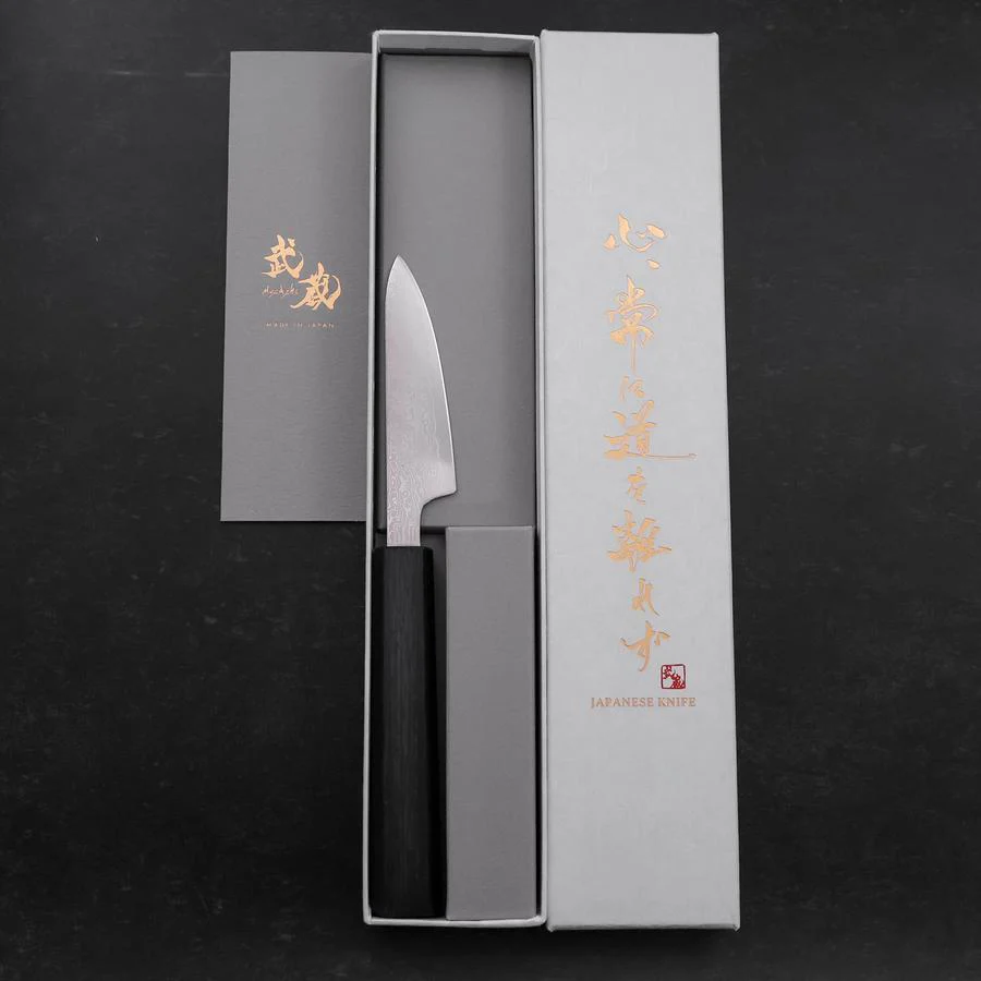 Petty VG-10 Damast Dunkelblauer Urushi Griff 85mm - Image 8
