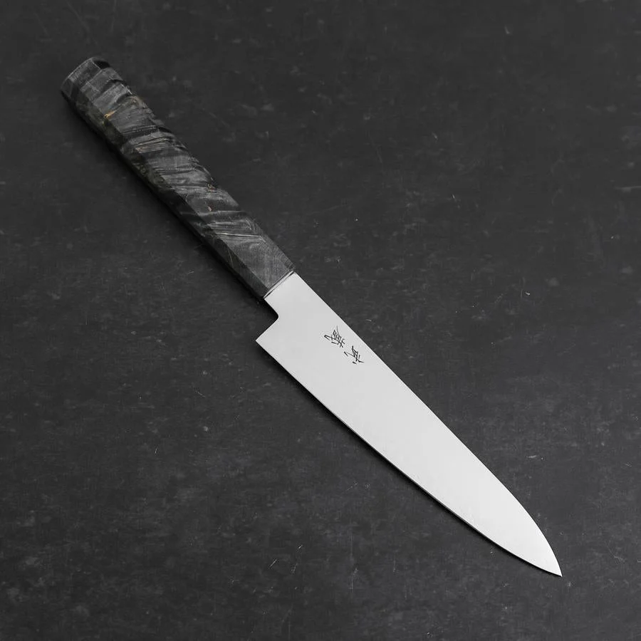 Petty VG-10 Damast Grauer Birkenholz Griff 150mm