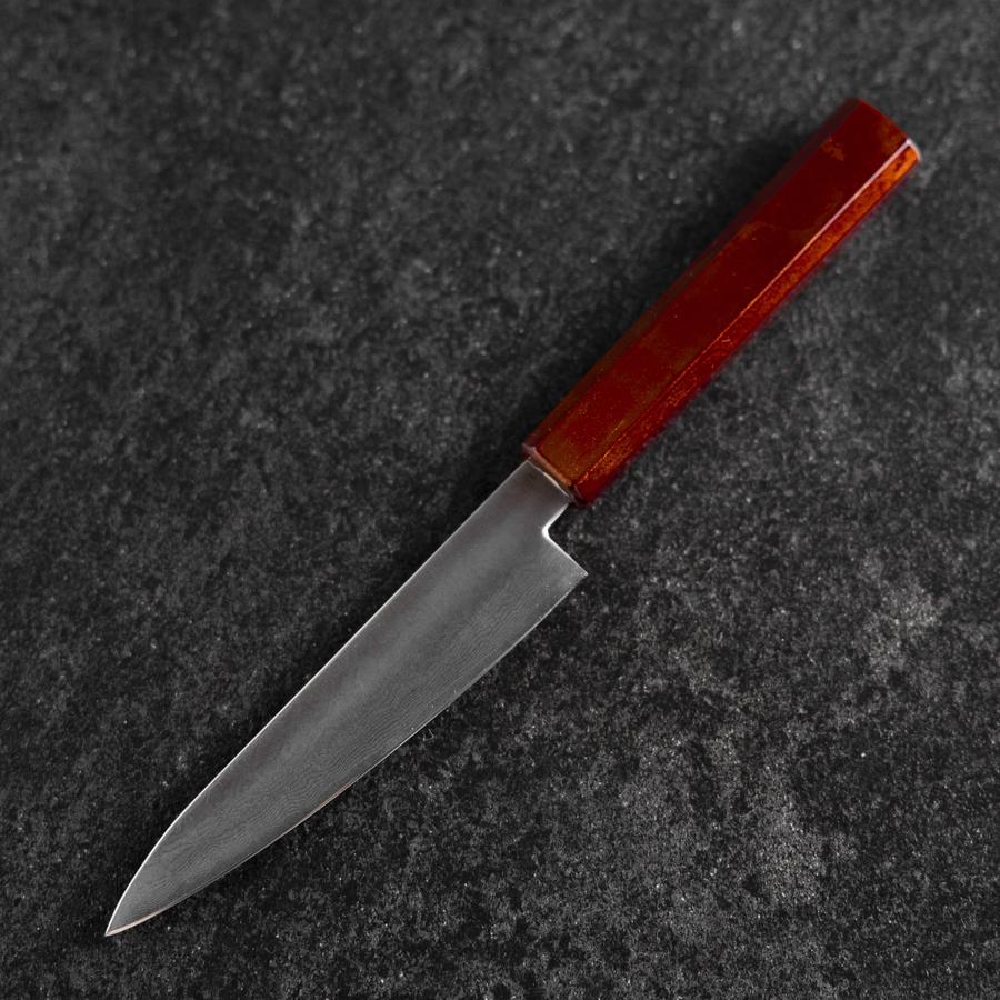 Petty VG-10 Damast Yamanaka Roter Urushi Griff 135mm - Image 2