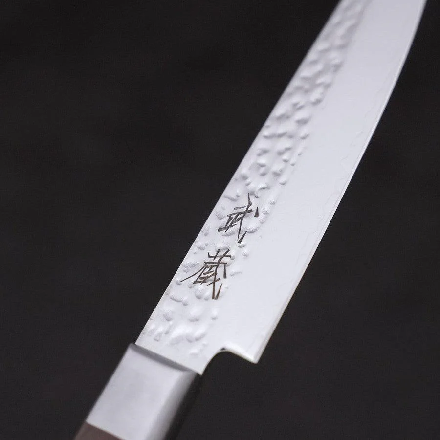 Petty VG-10 Kagami Tsuchime Damast Mahagoni Griff 135mm - Image 3