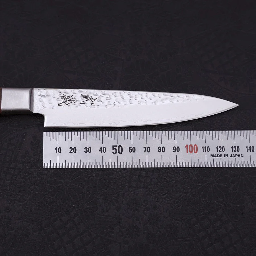 Petty VG-10 Kagami Tsuchime Damast Mahagoni Griff 135mm - Image 7