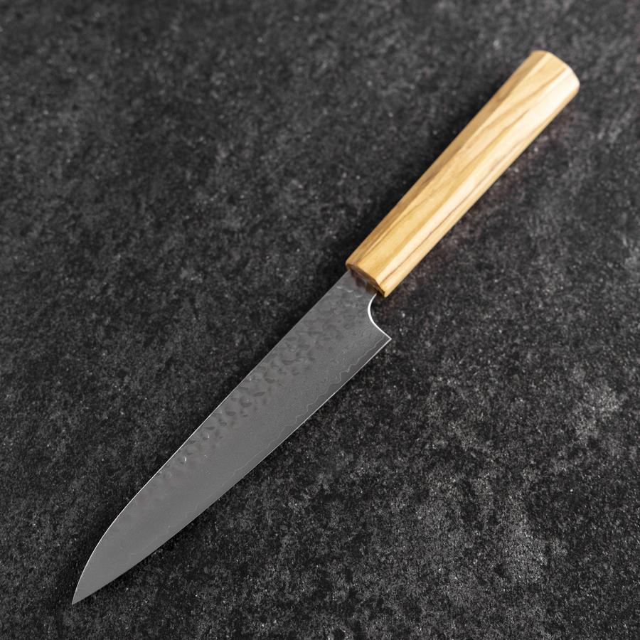 Petty VG-10 Tsuchime Damast Olivenholz Griff 150mm - Image 2