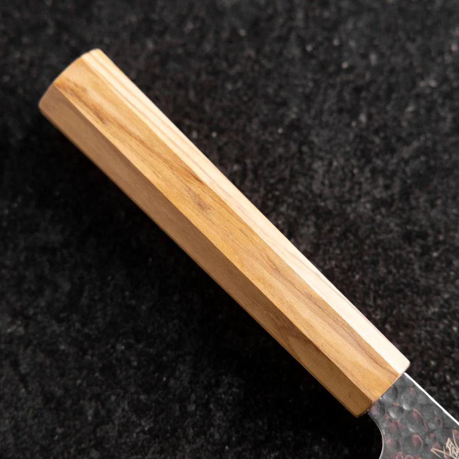 Petty VG-10 Tsuchime Damast Olivenholz Griff 150mm - Image 6