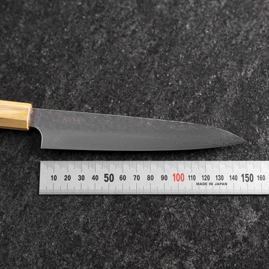 Petty VG-10 Tsuchime Damast Olivenholz Griff 150mm - Image 7