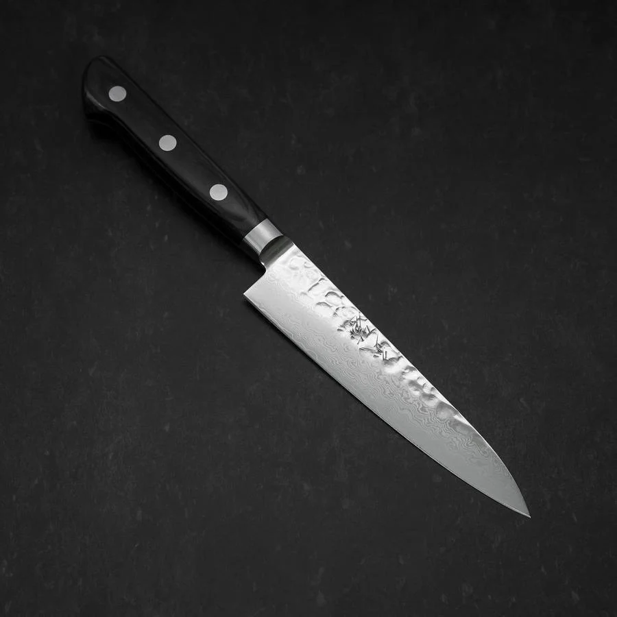 Petty VG-10 Tsuchime Damast Blauer Westlicher Griff 135mm