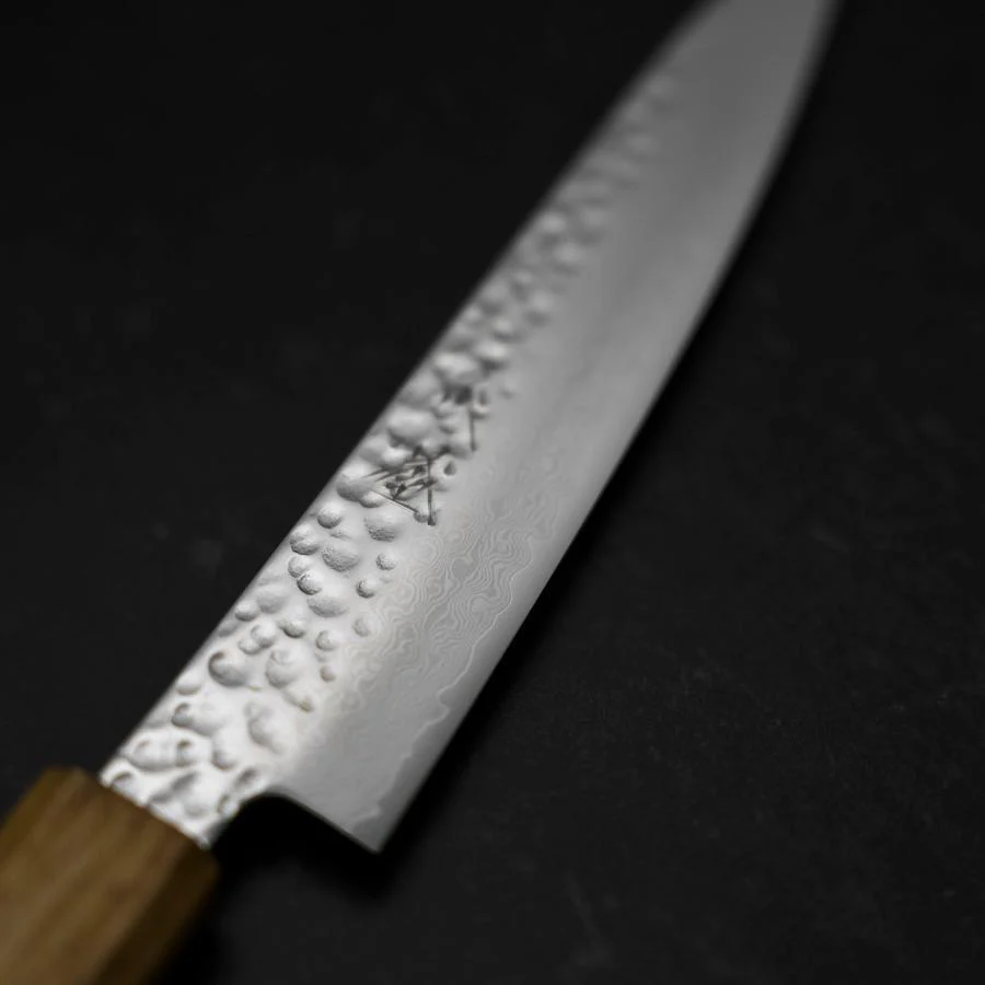Petty VG-10 Tsuchime Damast Yaki Urushi Griff 150mm - Image 3