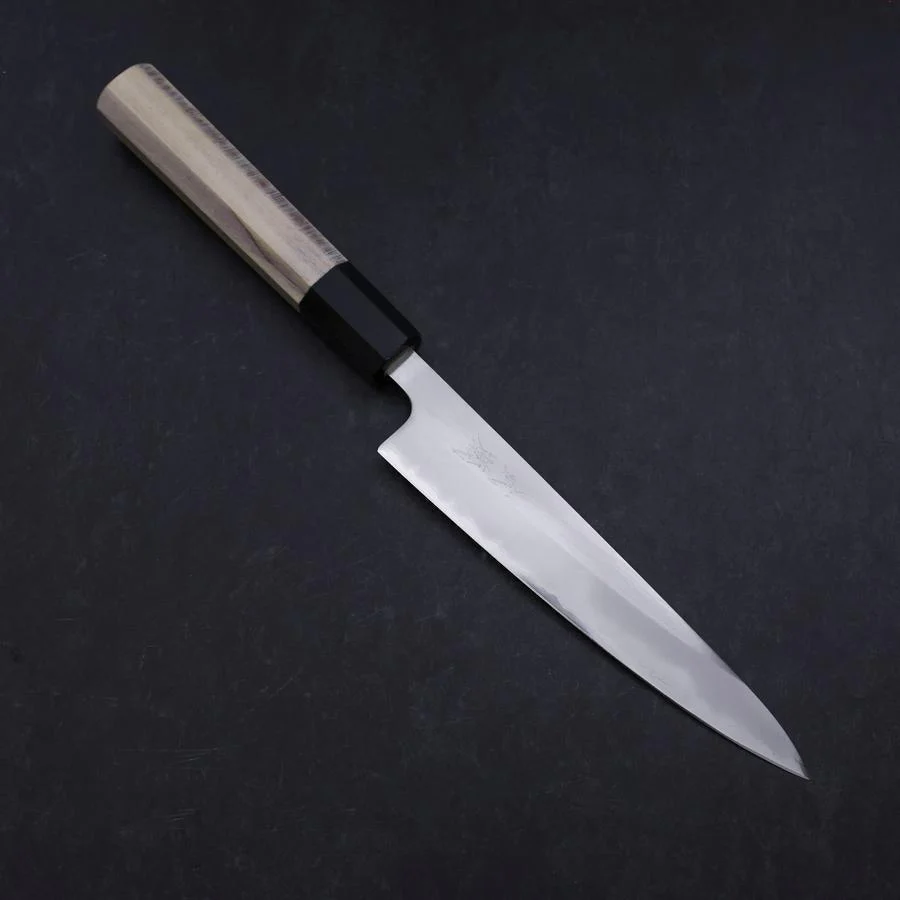 Petty White Steel #1 Poliert Büffelhorn und Magnolienholz Griff 150mm