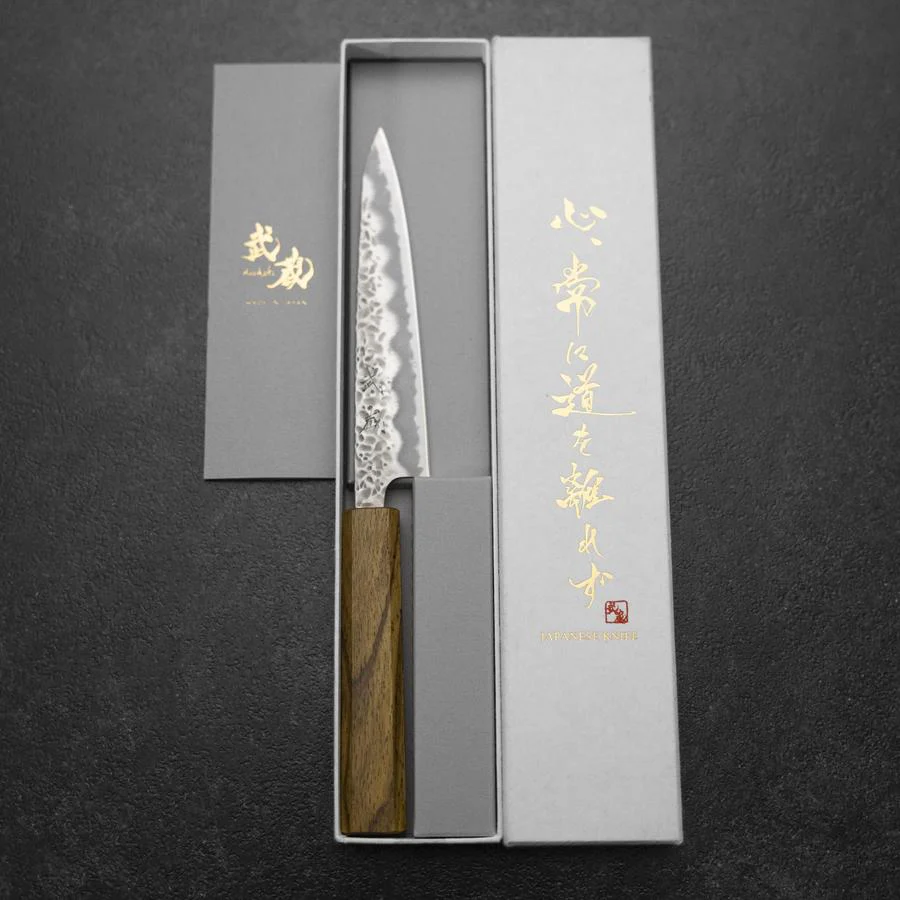 Petty White Steel #1 Tsuchime Eichenholz Griff 140mm - Image 8
