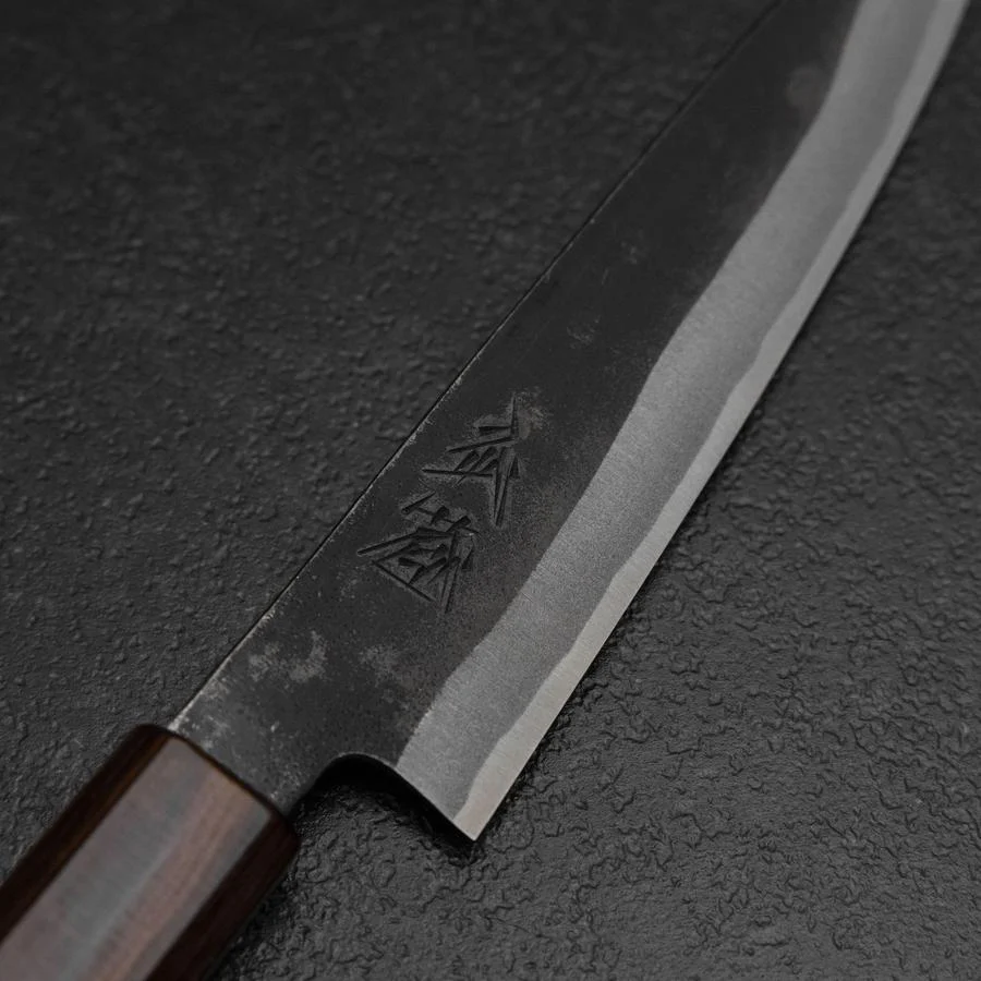 Petty White Steel #2 Kurouchi Zelkove Griff 150mm - Image 3