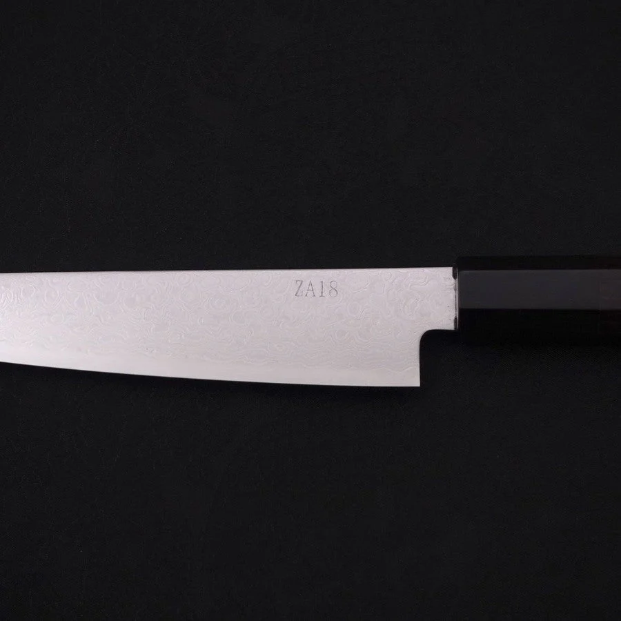 Petty ZA-18 Damast Büffelhorn und Ebenholz Griff 150mm - Image 3