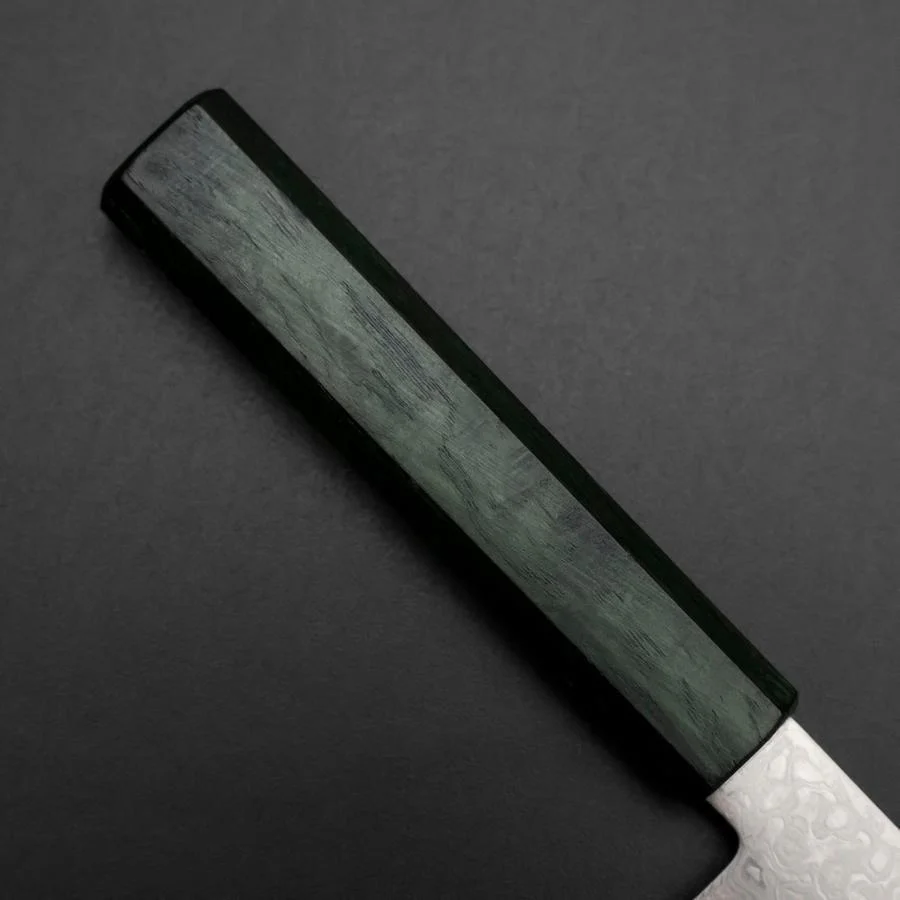 Petty ZA-18 Damast Grüner Urushi Griff 150mm - Image 4