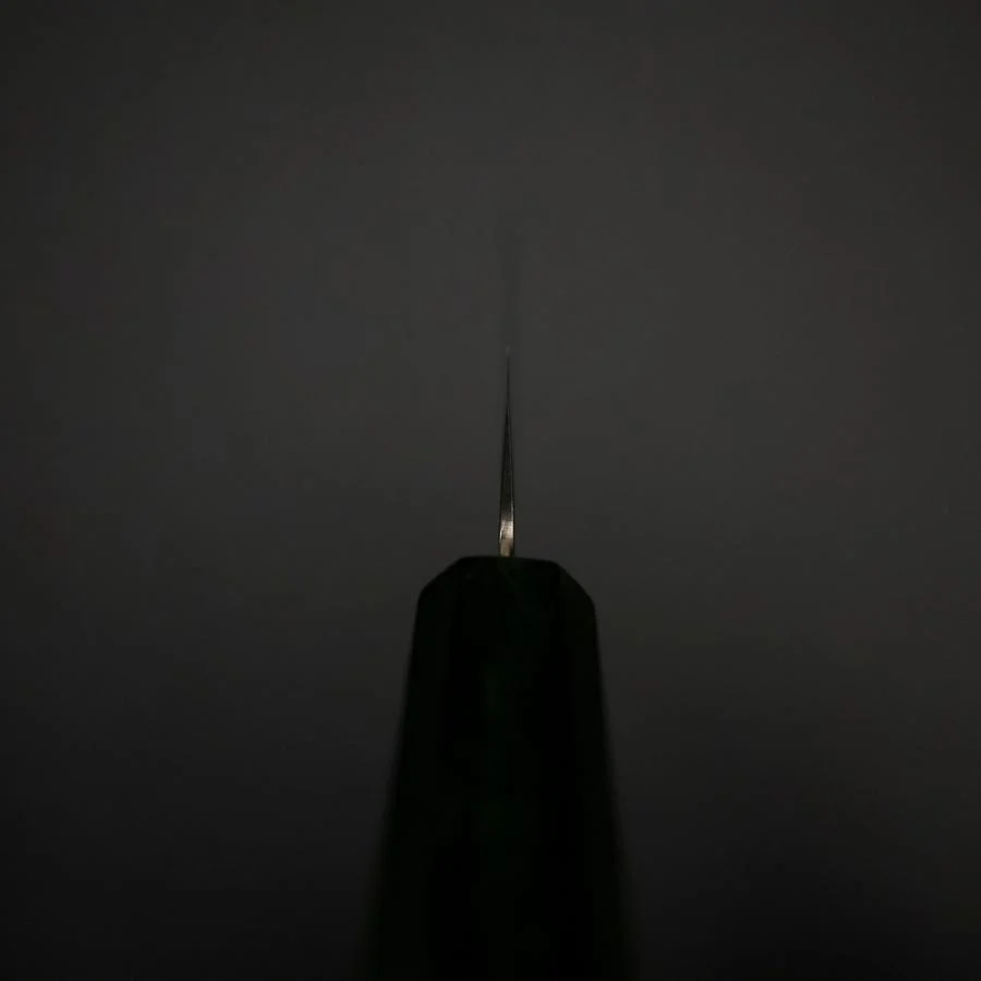 Petty ZA-18 Damast Grüner Urushi Griff 150mm - Image 6