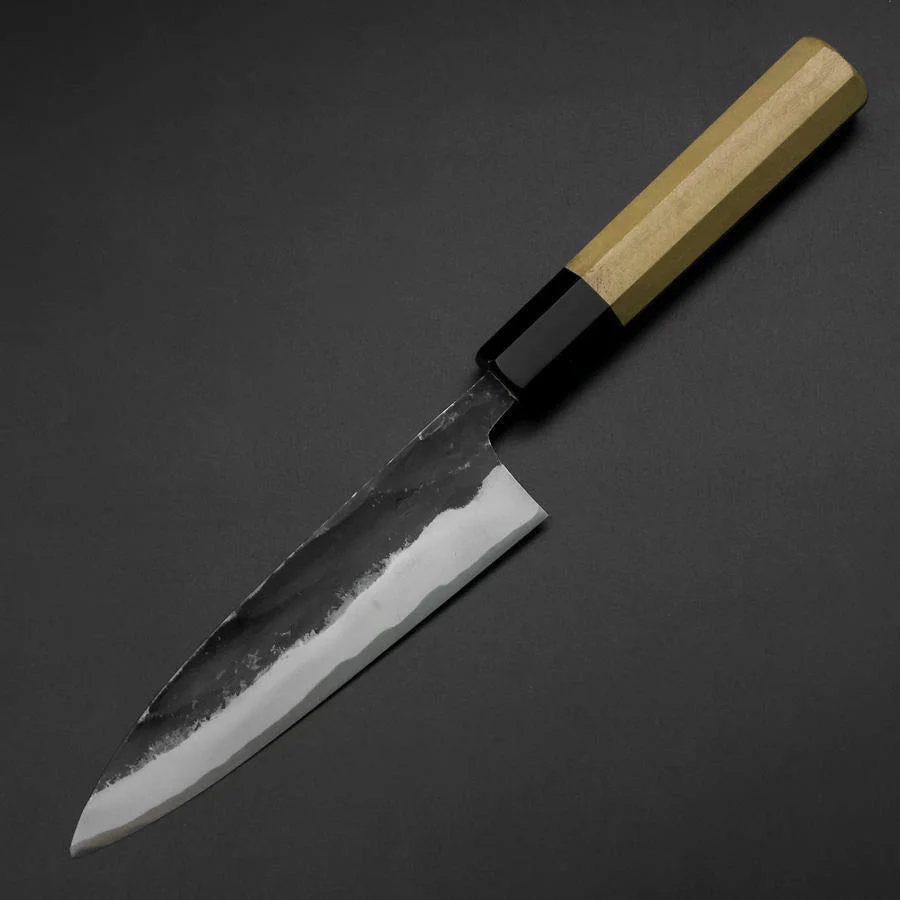 Sabaki Blue Steel #1 Kurouchi Büffelhorn und Magnolienholz Griff 150mm - Image 2