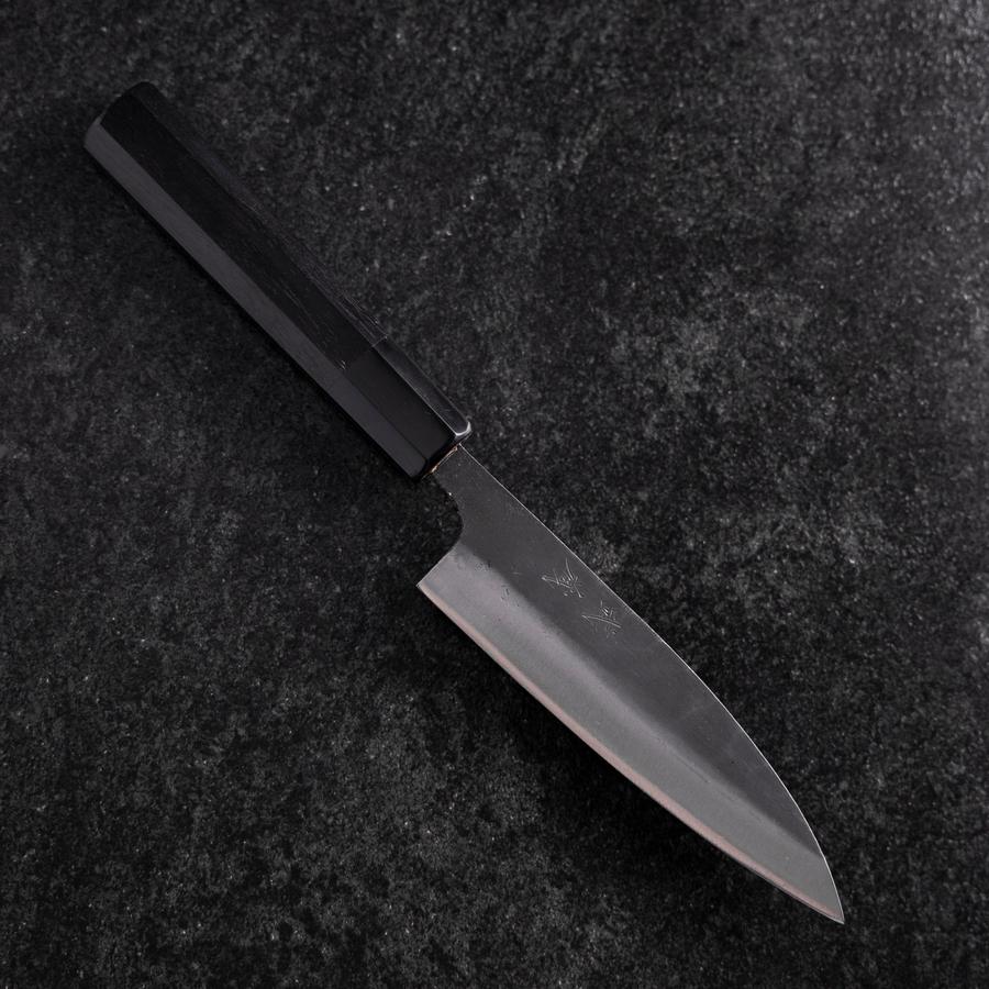 Sabaki White Steel #2 Kurouchi Büffelhorn und Ebenholz Griff 140mm