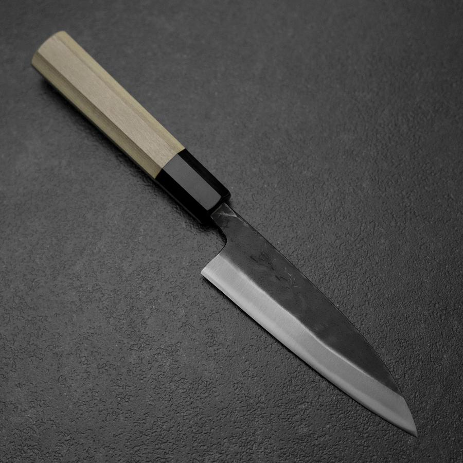 Sabaki White Steel #2 Kurouchi Büffelhorn und Magnolienholz Griff 140mm
