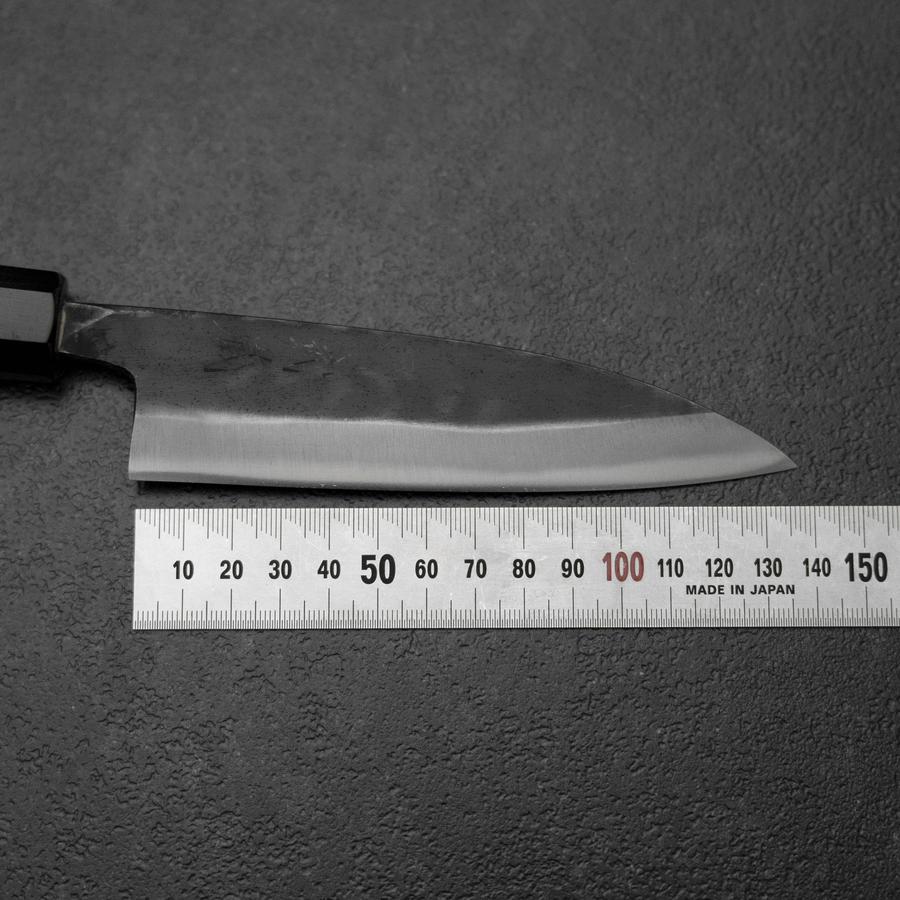 Sabaki White Steel #2 Kurouchi Büffelhorn und Magnolienholz Griff 140mm - Image 7
