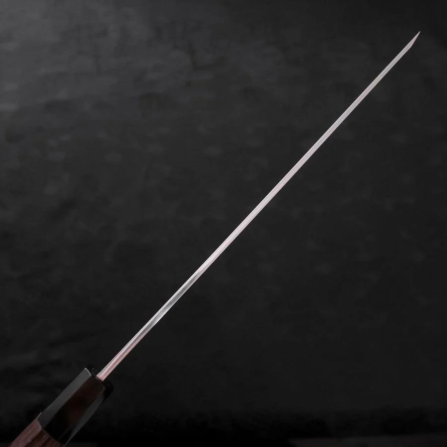 Sakimaru Takohiki Silver Steel #3 Damast Büffelhorn und Wenge Griff 270mm - Image 5