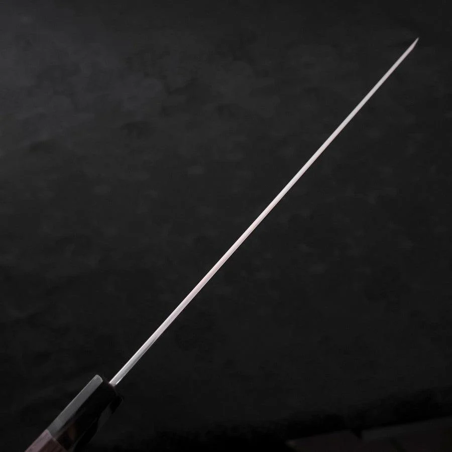 Sakimaru Takohiki Silver Steel #3 Damast Büffelhorn und Wenge Griff 300mm - Image 5