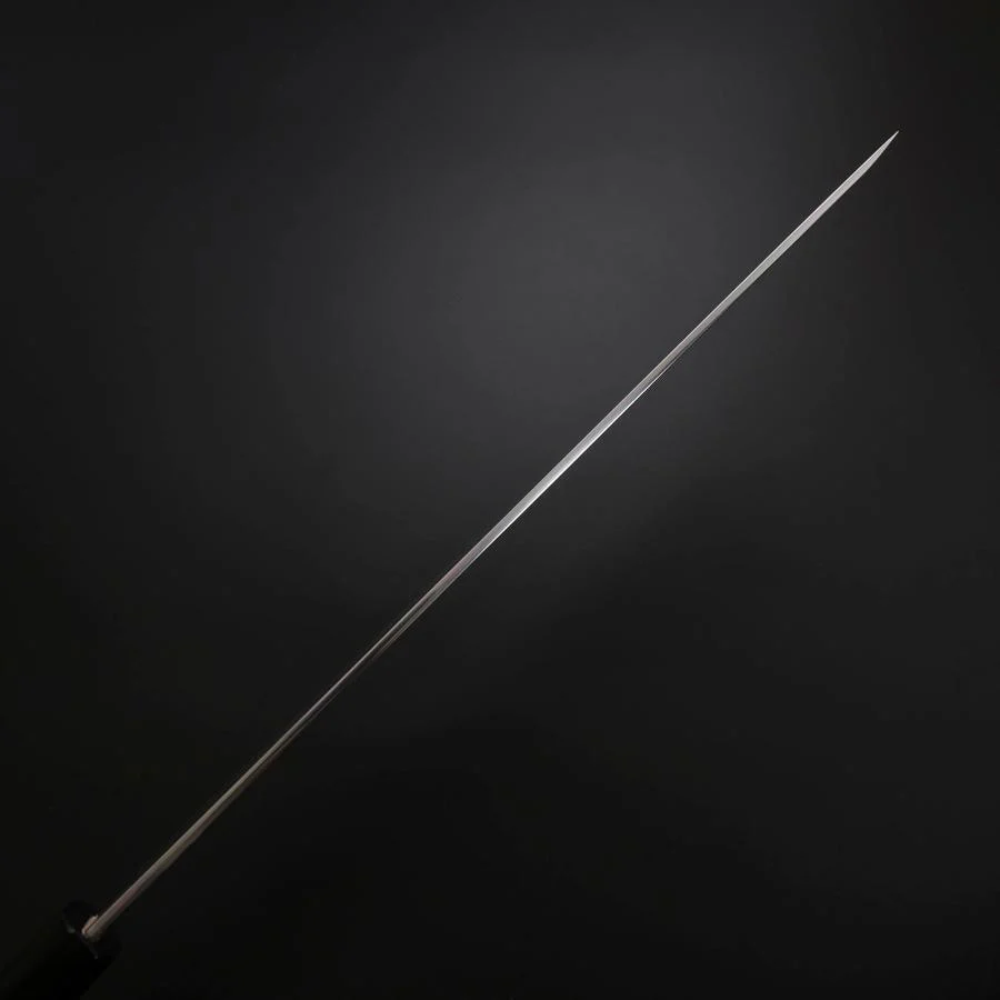 Sakimaru Takohiki Silver Steel #3 Kasumi Büffelhorn und Ebenholz Griff 300mm - Image 5