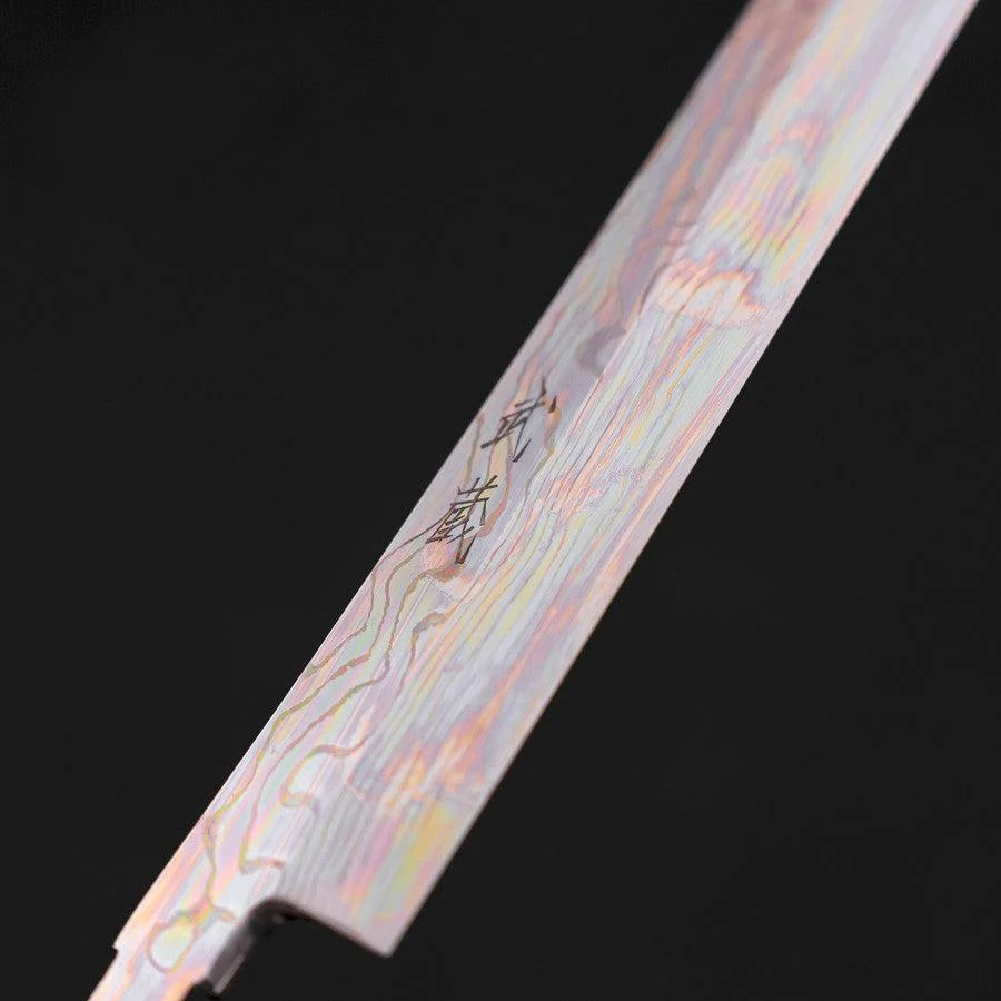 Sakimaru Takohiki Silver Steel #3 Nickel Damast 270mm - Image 3