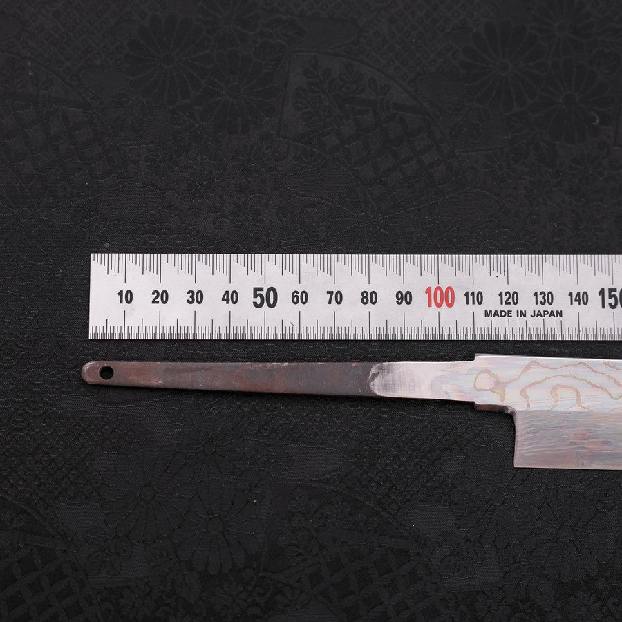 Sakimaru Takohiki Silver Steel #3 Nickel Damast 270mm - Image 7