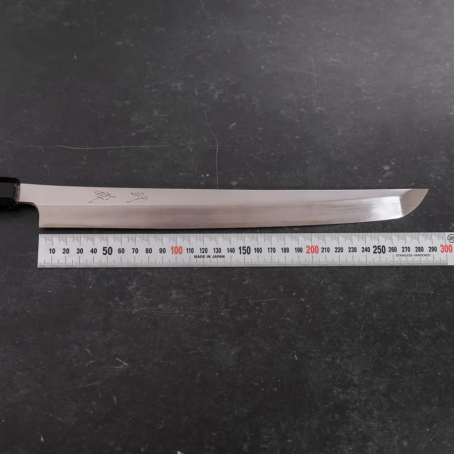 Sakimaru Takohiki VG-10 Kagami Büffelhorn und Ebenholz Griff 300mm - Image 7