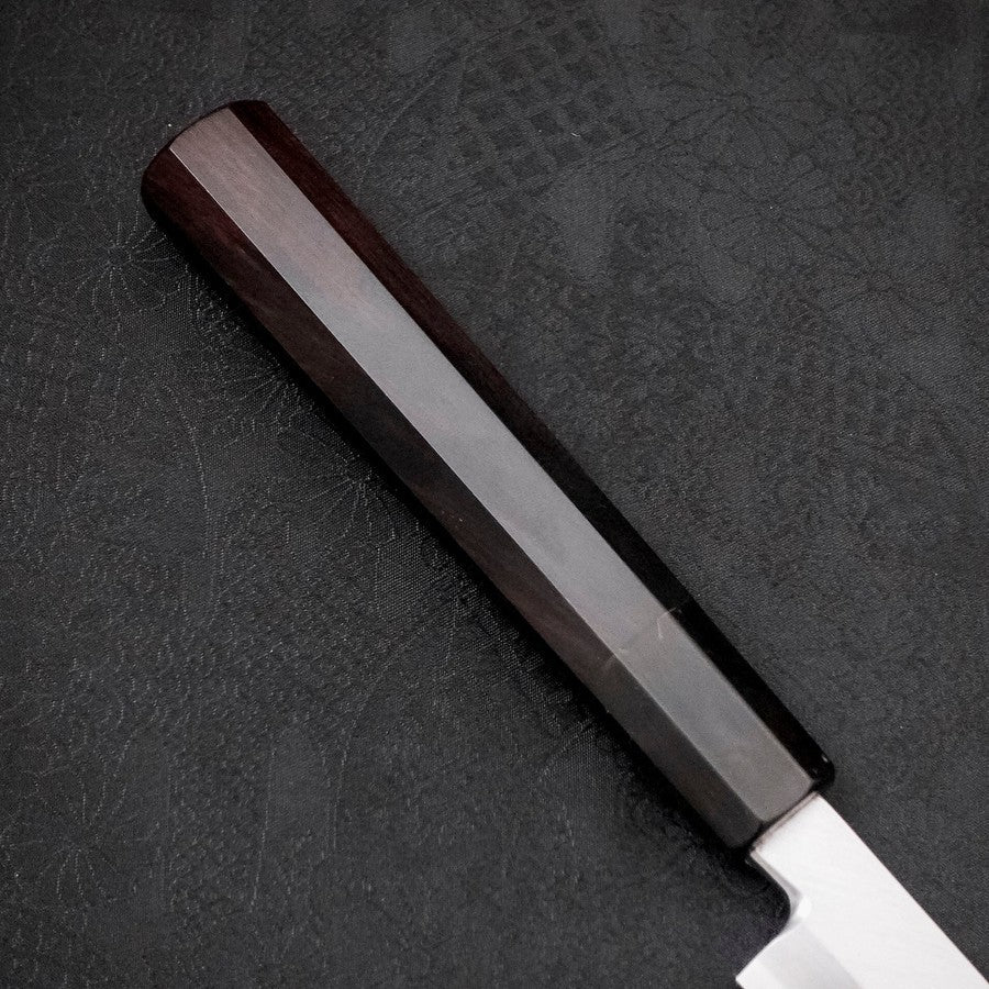 Sakimaru Takohiki White Steel #2 Kasumi Büffelhorn und Ebenholz Griff 270mm - Image 6