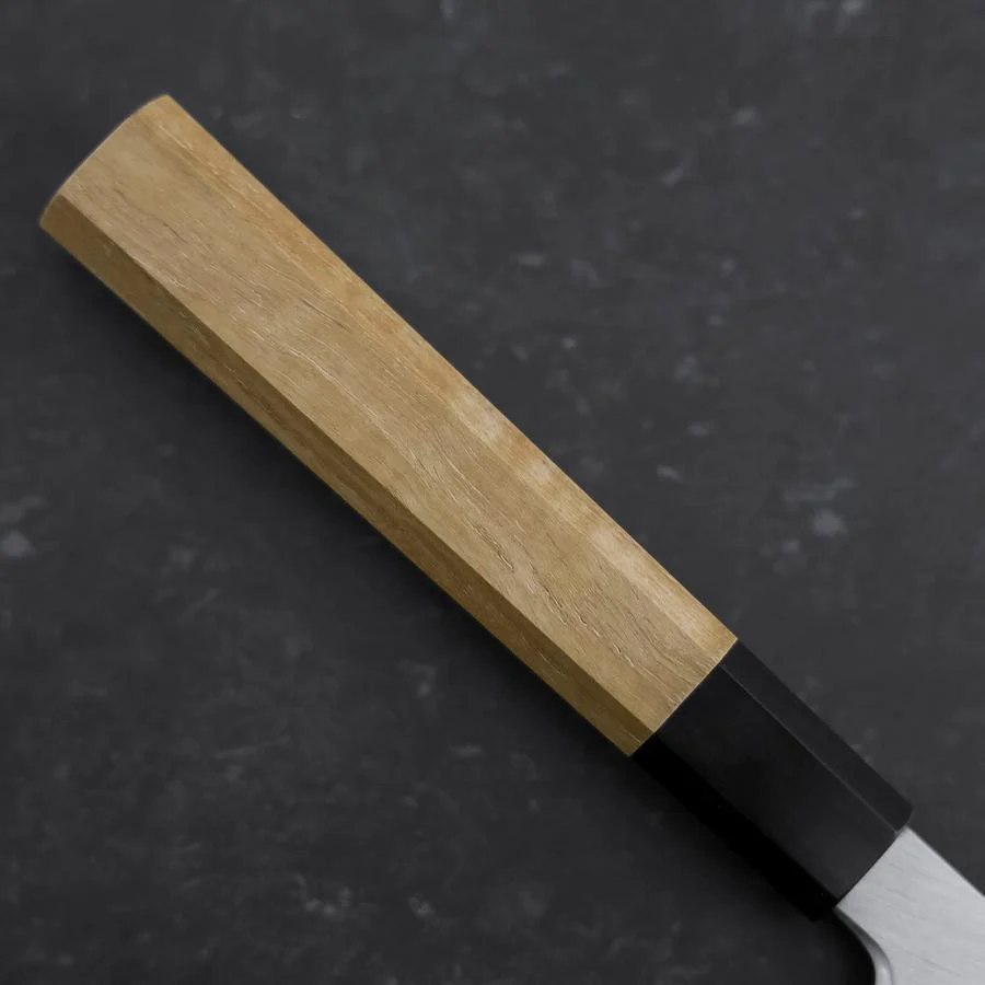 Sakimaru Takohiki White Steel #2 Kasumi Büffelhorn und Teakholz Griff 270mm - Image 2