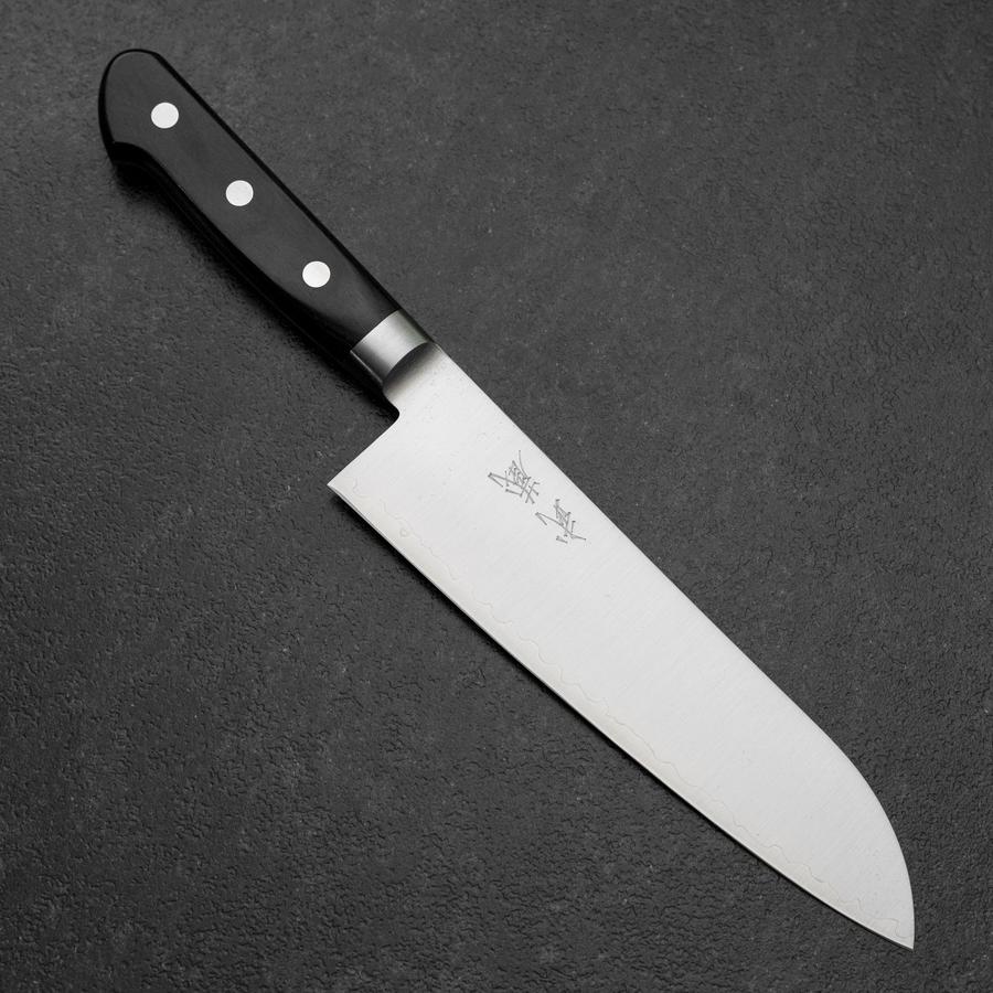 Santoku 440C Poliert Westlicher Griff 180mm