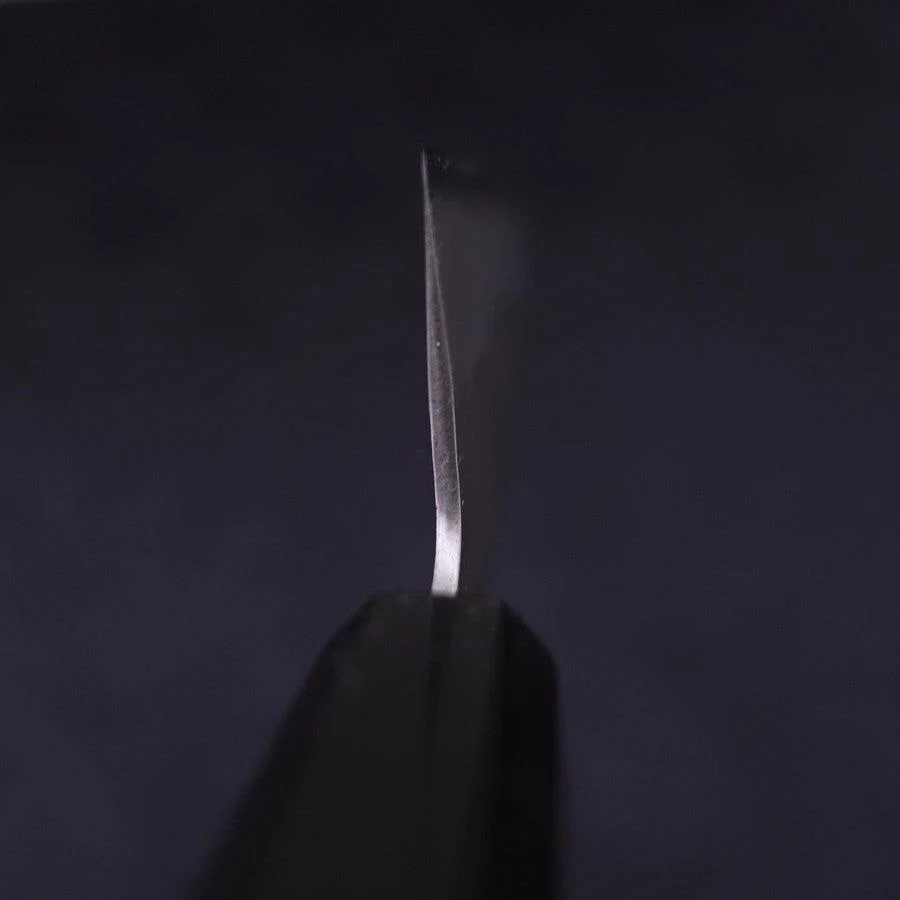 Santoku Aogami-Super Edelstahlummantelung Nashiji Büffelhorn und Ebenholz Griff 165mm - Image 4