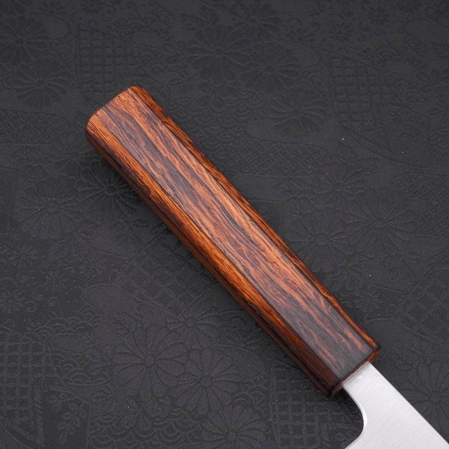 Santoku Aogami-Super Poliert Sumi Urushi Griff 165mm - Image 6