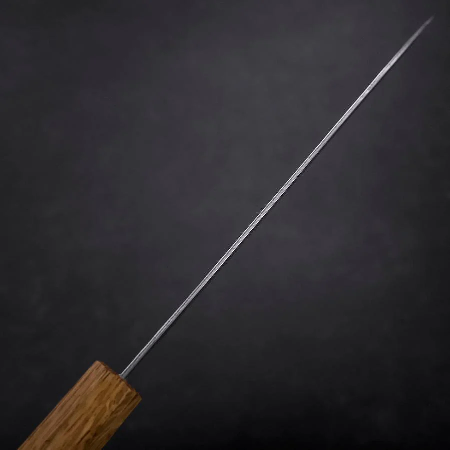 Santoku AUS-10 Nawame Damast Yaki Urushi Griff 165mm - Image 5