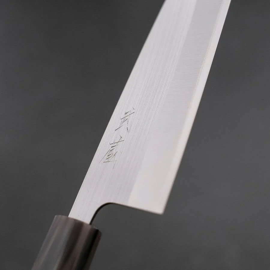 Santoku AUS-10 Poliert Büffelhorn und Wenge Griff 165mm - Image 3