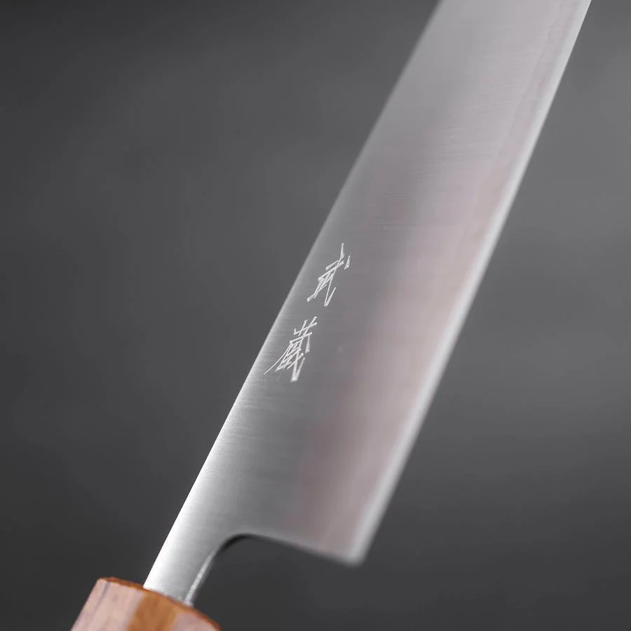 Santoku AUS-10 Poliert Eichenholz Griff 180mm - Image 3