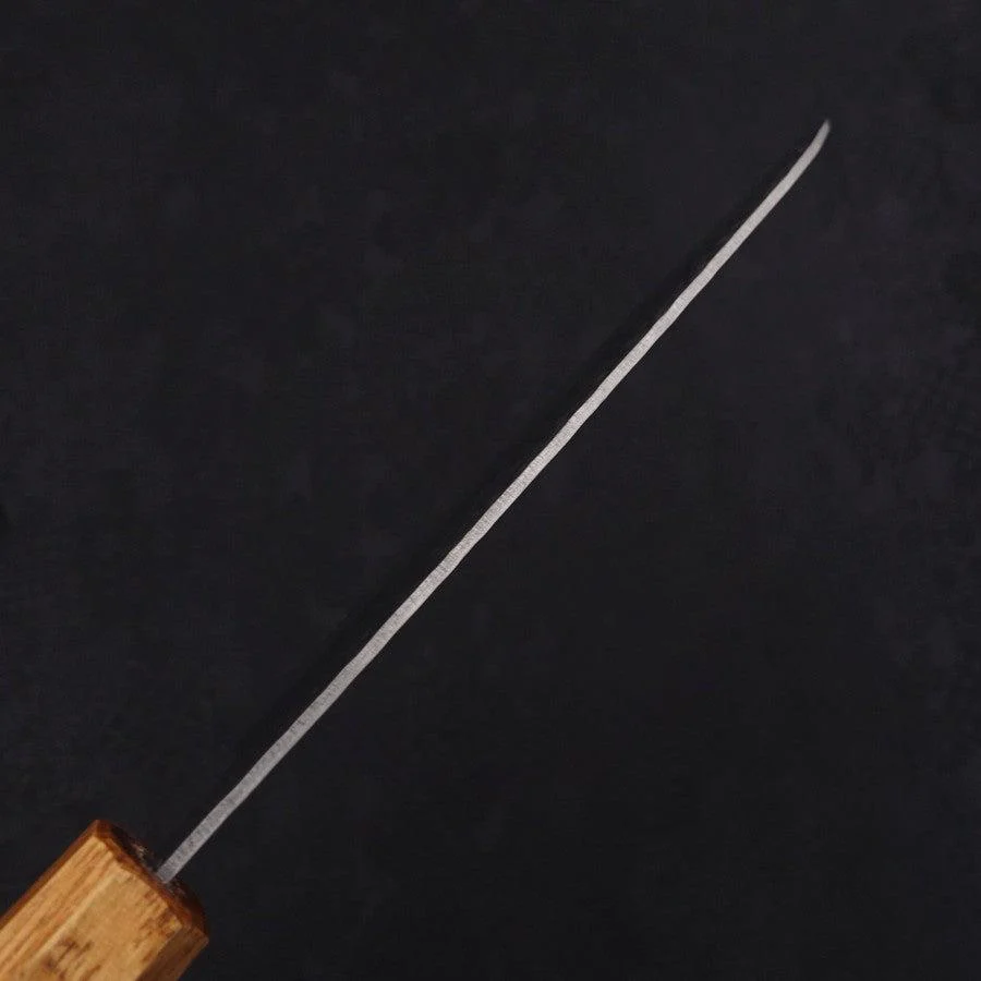 Santoku AUS-10 Tsuchime Damast Yaki Urushi Griff 165mm - Image 5