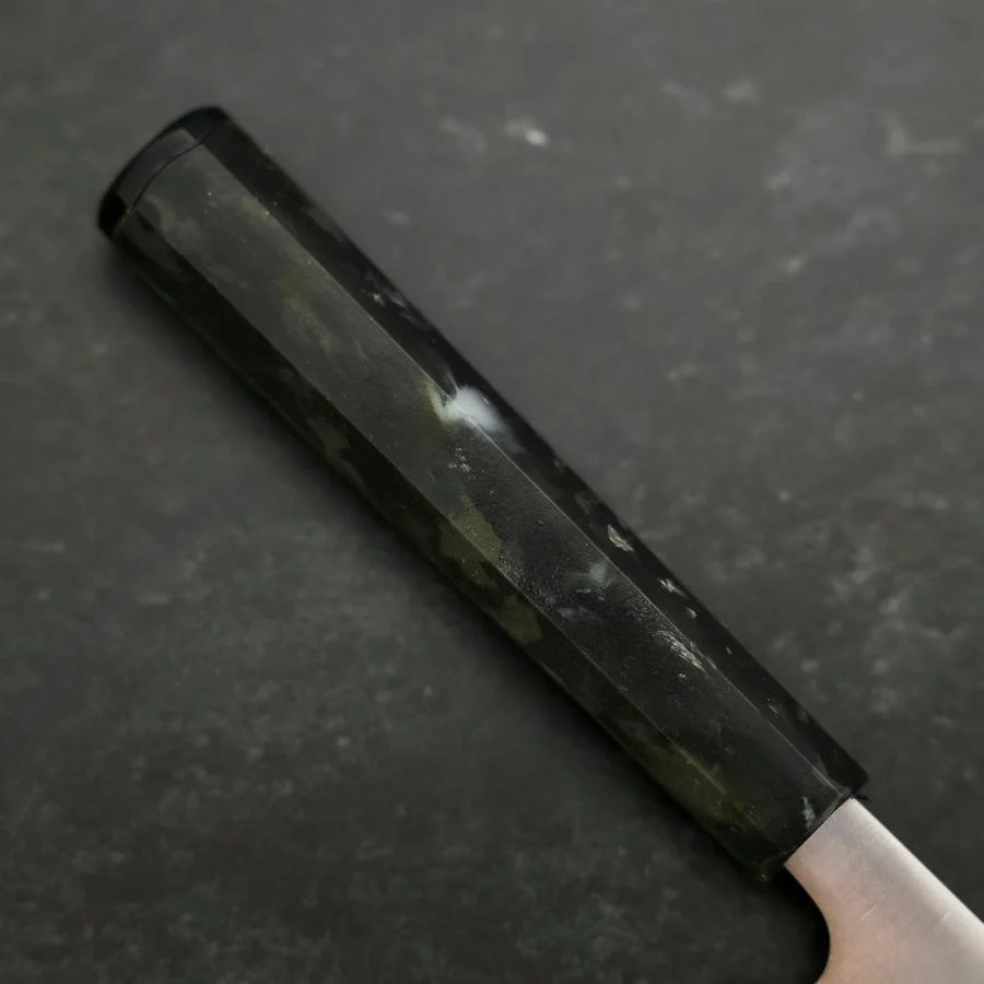 Santoku AUS-8 Poliert Schwarzer Ozeanplastik Griff 165mm - Image 6